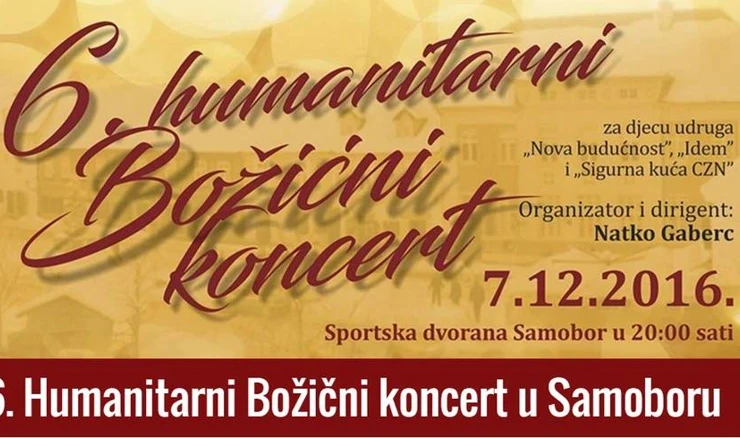Humanitarni Božićni koncert u Samoboru